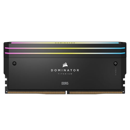 رم کامپیوتر DOMINATOR TITANIUM 48GB(24x2) 7200 RGB BLACK CL36