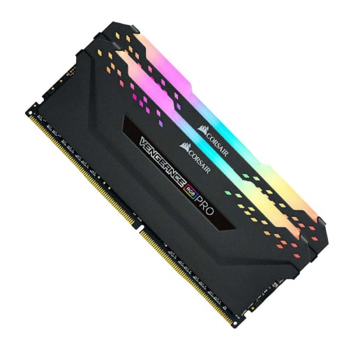 رم کامپیوتر Corsair Vengeance RGB PRO Black DDR4 3200MHz ظرفیت 16GB (2x8GB)