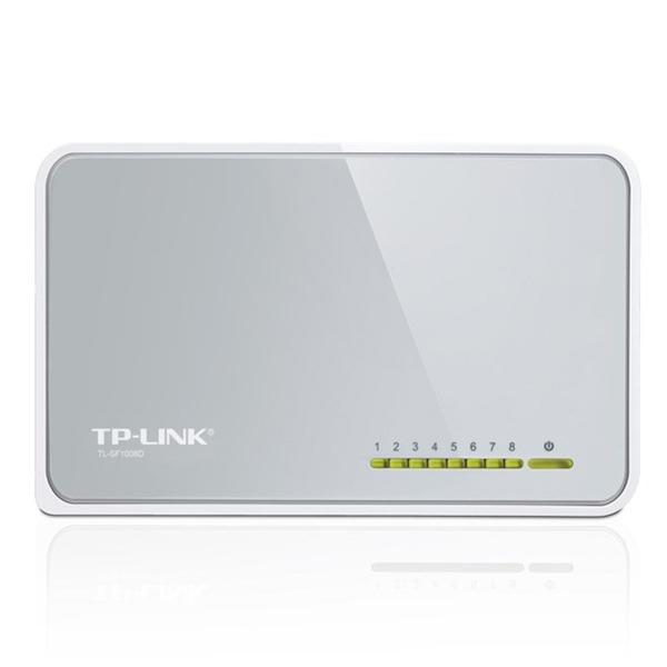 TP-LINK TL-SF1008D 8-Port 10-100Mbps Desktop Switch