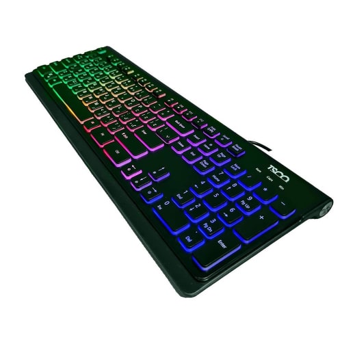 کیبورد با سیم مخصوص بازی تسکو مدل TSCO TK 8031