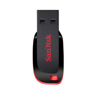 فلش مموری SANDISK Cruzer Blade CZ50 ظرفیت 16 گیگابایت