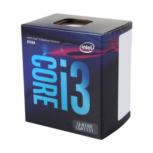 پردازنده اینتل مدل Intel Coffee Lake Core i3-8100