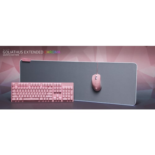 پد ماوس بازی ریزر مدل Razer Goliathus EXTENDED Chroma Quartz