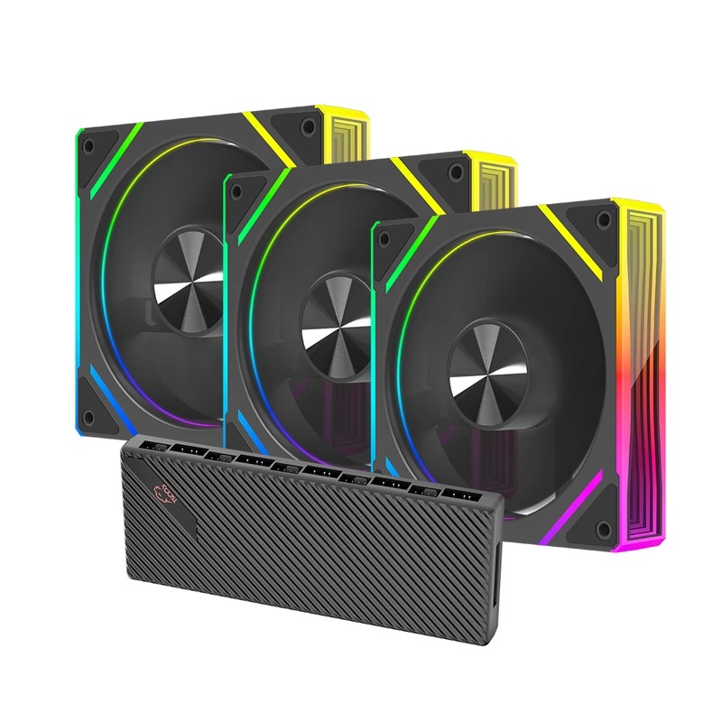 فن کیس گیمینگ تسکو مدل TSCO GfAN 310 Skadi Lumina
