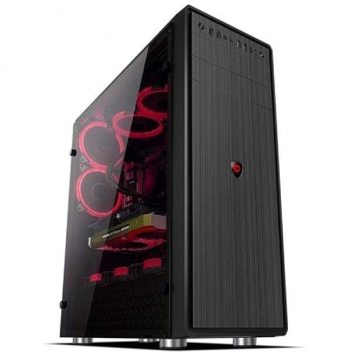 کیس کامپیوتر مسترتک Master Tech T500 Hacker RGB