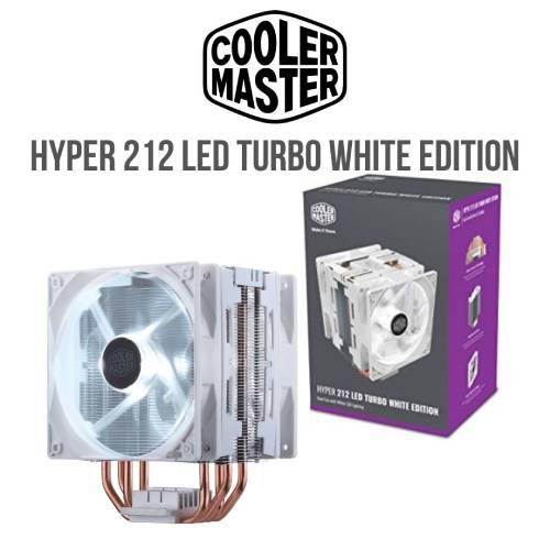 خنک کننده پردازنده کولر مستر HYPER 212 LED TURBO WHITE EDITION