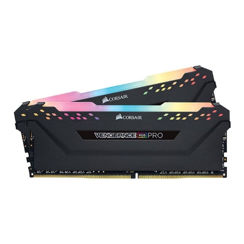 رم کامپیوتر CORSAIR VENGEANCE RGB PRO 64GB(2x32GB) 3600 CL18