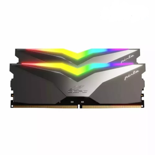 رم کامپیوتر OCPC PISTA RGB 32GB 16GBx2 5200MHz CL40 TITAN DDR5