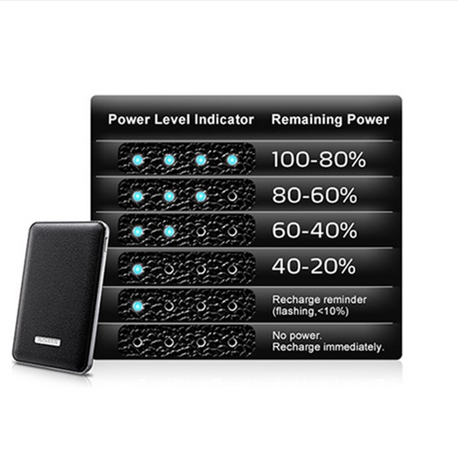 پاوربانک ADATA PV120 5100mAh BLACK