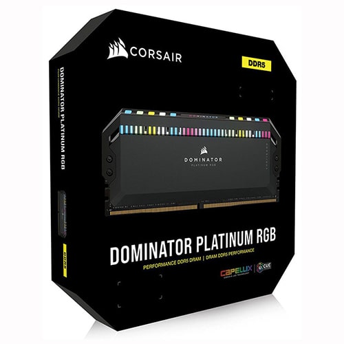 رم کامپیوتر Corsair Dominator Platinum DDR5 5600MHz ظرفیت 32GB (2x16GB)