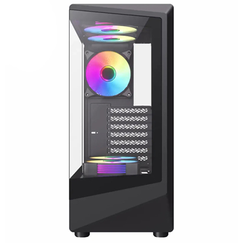 کیس گیمینگ گیم مکس مدل GAMEMAX Vista COC Black