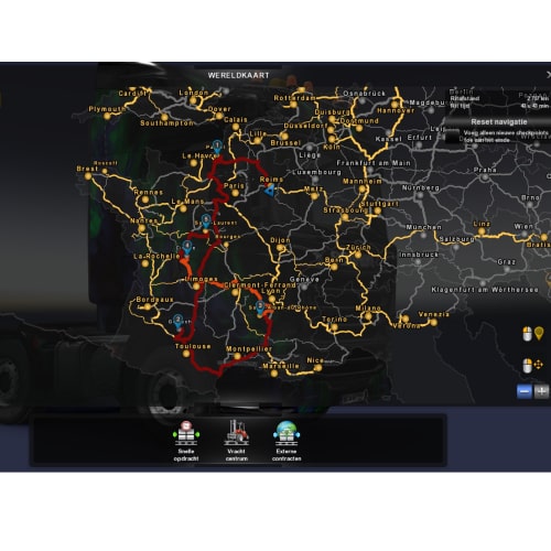 بازی کامپیوتری Euro Truck Simulator 2 Vive la France