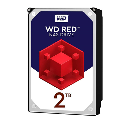 هارد دیسک اینترنال وسترن دیجیتال قرمز ظرفیت 2 ترابایت