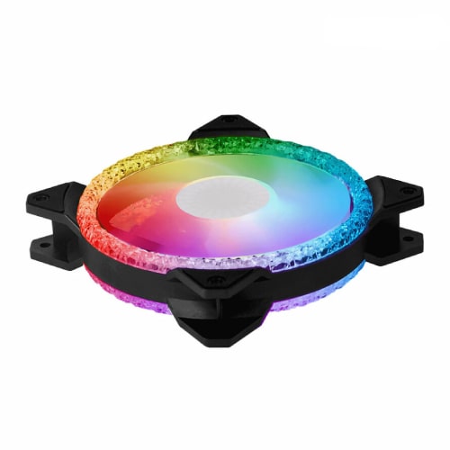 فن کیس کولر مستر مدل Cooler Master MASTERFAN MF120 PRISMATIC بسته 3 عددی