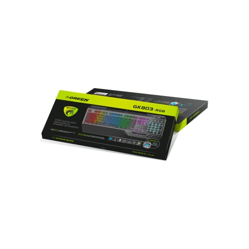 کیبورد گیمینگ گرین مدل GREEN GK803-RGB