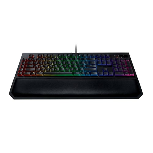 کیبورد گیمینگ ریزر مدل Razer Blackwidow Elite Yellow Switch