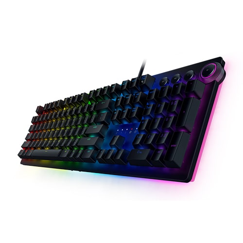 کیبورد مکانیکی گیمینگ ریزر با سوئیچ کلیکی مدل Razer Huntsman Elite