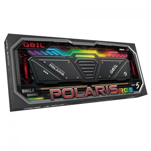 رم کامپیوتر Geil POLARIS RGB DDR5 4800MHz ظرفیت 32GB (2x16GB)