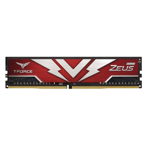 رم کامپیوتر تک کاناله TEAMGROUP T-FORCE ZEUS DDR4 3200MHz ظرفیت 16GB