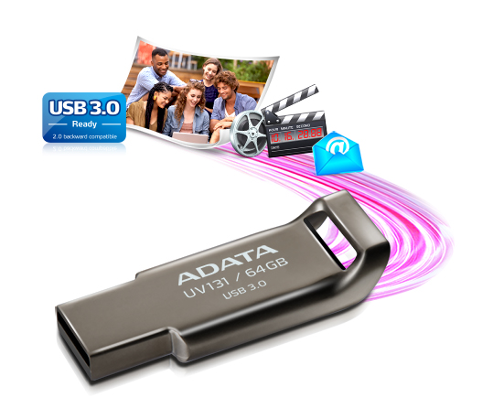 فلاش مموری ADATA UV131 Flash Memory 64GB USB 3.0