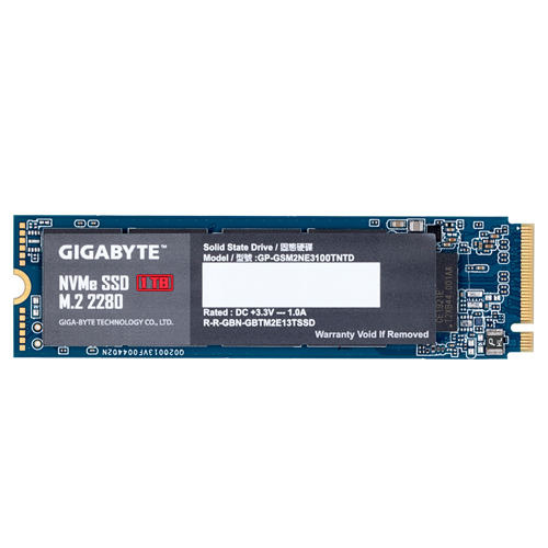 حافظه اس اس دی گیگابایت SSD Gigabyte NVMe ظرفیت 1 ترابایت
