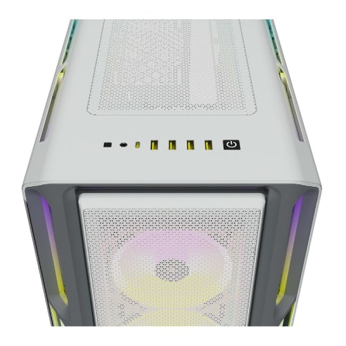 کیس کامپیوتر کورسیر مدل CORSAIR iCUE 5000T RGB White
