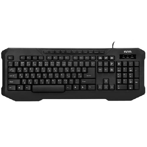 کیبورد با سیم تسکو مدل TSCO TK 8034