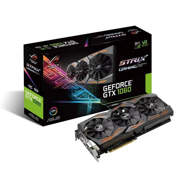 ASUS ROG STRIX-GTX1060-O6G-GAMING