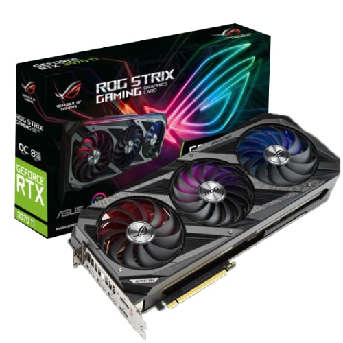 کارت گرافیک ایسوس مدل ASUS ROG STRIX RTX3070TI O8G GAMING