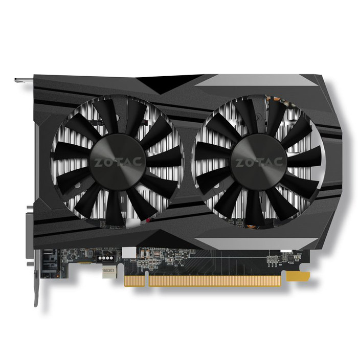  ZOTAC ZT-P10500C-10L GeForce GTX 1050 OC 2GB Graphic Card 