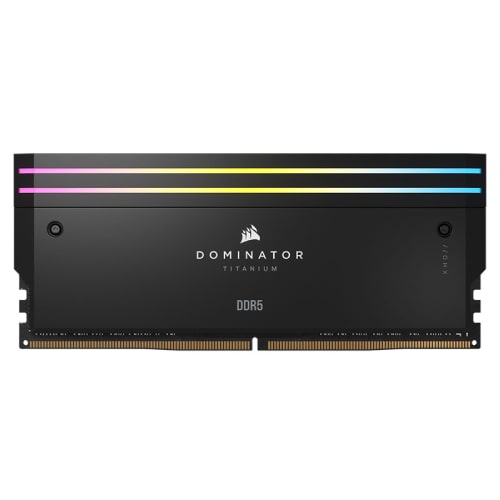 رم کامپیوتر DOMINATOR TITANIUM 48GB(24x2) 7200 RGB BLACK CL36