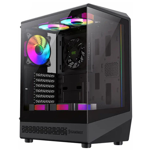 کیس گیمینگ گیم مکس مدل GAMEMAX Vista COC Black