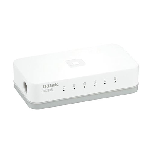 هاب سوییچ 5 پورت D-LINK DES-1005A 10/100