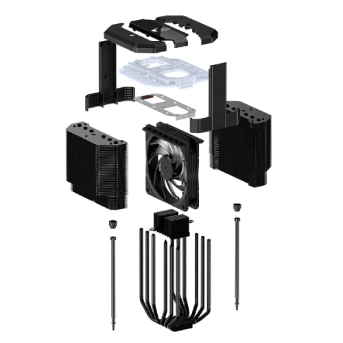 خنک کننده بادی کولر مستر Cooler Master MasterAir MA620M