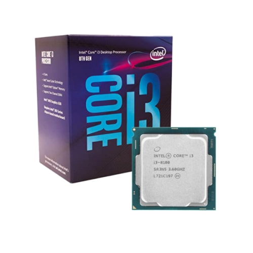 پردازنده اینتل مدل Intel Coffee Lake Core i3-8100