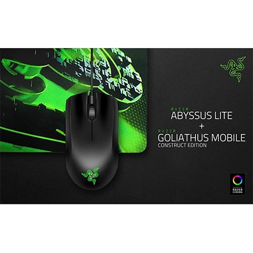 باندل ماوس و پد ماوس ریزر Razer Abyssus Lite & Goliathus Mobile