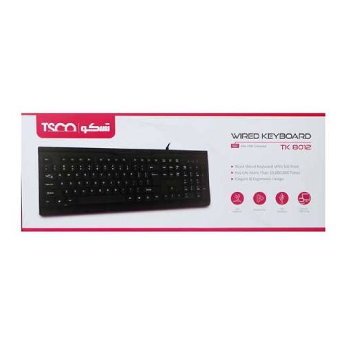 کیبورد تسکو مدل TSCO TK 8012