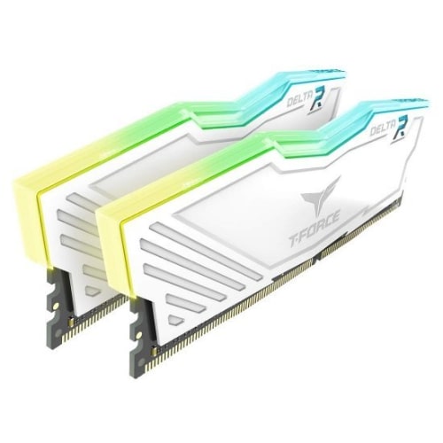 رم کامپیوتر دو کاناله TEAMGROUP DELTA RGB DDR4 3200MHz ظرفیت 32GB (2x16GB)