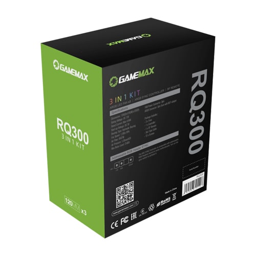 فن کیس گیم مکس مدل  GAME MAX RQ 300 3IN1