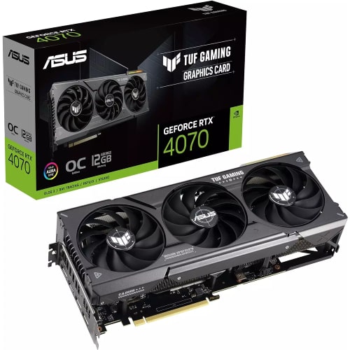 کارت گرافیک ایسوس مدل ASUS TUF Gaming GeForce RTX 4070 12GB OC Edition