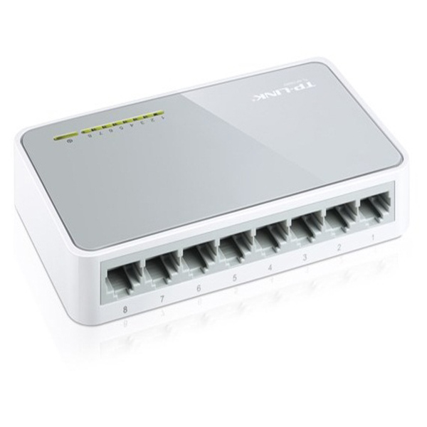 TP-LINK TL-SF1008D 8-Port 10-100Mbps Desktop Switch