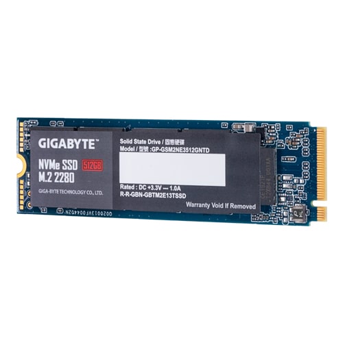 حافظه اس اس دی گیگابایت SSD Gigabyte NVMe ظرفیت 512گیگابایت
