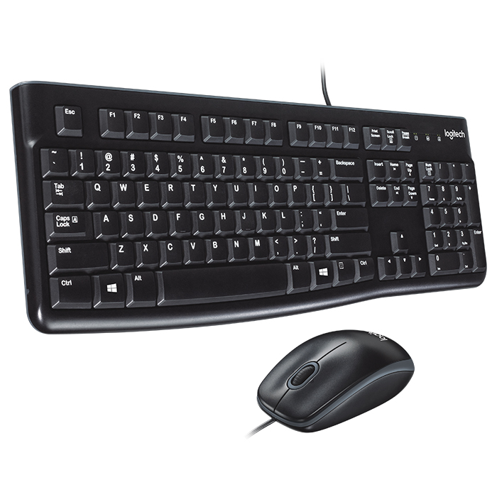 Logitech MK120 Wired Keyboard And Mouse