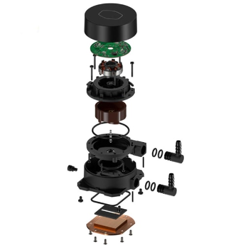 خنک کننده آبی کولر مستر Cooler Master MASTERLIQUID ML120L V2 RED