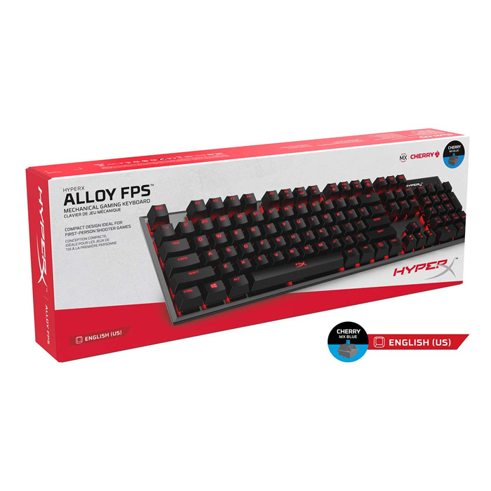 Hyperx headset gaming keyboard alloy fps pro cherry mx red