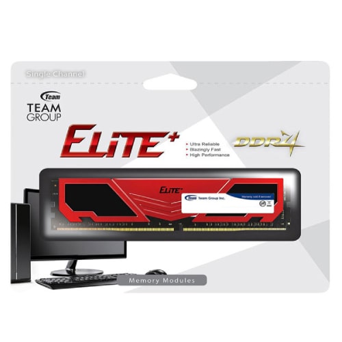 رم کامپیوتر تک کاناله TEAMGROUP Elite Plus DDR4 3200MHz ظرفیت 16GB