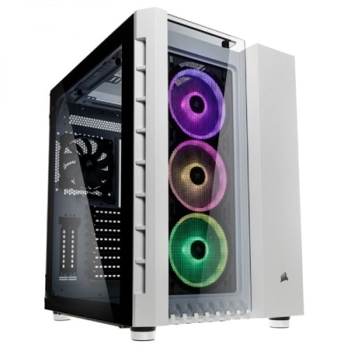 کیس کامپیوتر کورسیر مدل CORSAIR Crystal Series 680X RGB White