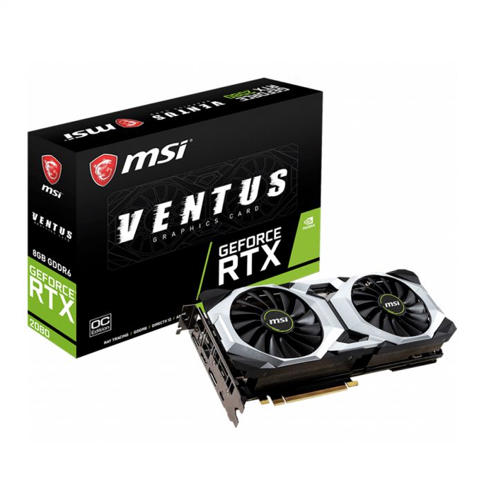 MSI GEFORCE RTX 2080 VENTUS 8G OC 8GB GDDR6