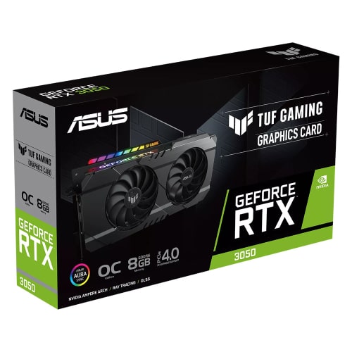 کارت گرافیک ایسوس مدل ASUS TUF Gaming GeForce RTX 3050 OC Edition 8GB