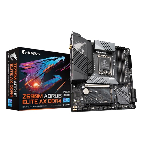 مادربرد گیگابایت Gigabyte Z690M AORUS ELITE AX DDR4